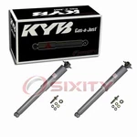 2 Pc Kyb Gas-a-just Rear Shock Absorbers For 1964-1970 Pontiac Tempest Vw. Fixed Price $122.34.