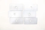 New Spc Specialty Products 3" Wide 1/8" Hd Axle Support Plates 10598 Set Of 6. Fixed Price $56.48.