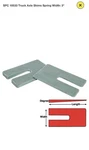 Spc 10533 Truck Axle Shims Each. Fixed Price $12.00.