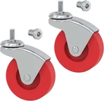 Big Red Pack 2.5" Swivel Caster Wheel For Creeper Service Utility Cart Stool. Fixed Price $10.40.