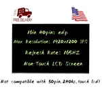 B160UAN01.P 0A Lcd Led Screen 16" Fhd+ 165HZ Display For 5D11F50180 SD11F50181. Fixed Price $68.99.