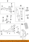 Gm Oem 04-12 Canyon Front Suspension Components-adjust Bolt 11588463. Fixed Price $33.59.