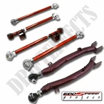 Godspeed Adjustable Rear Lateral Link Set+trailing Arm Kit Forester 1998-02. Fixed Price $340.00.