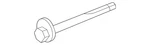 Genuine Ford Rear Lateral Arm Adjust Bolt W722516-S439. Fixed Price $7.50.