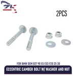 For Bmw E87 90 X5 E53 F20 25 30 Eccentric Camber Bolt W/washer And Nut Kit. Fixed Price $19.44.