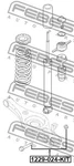 Febest 2015 Hyundai Tucson Camber Correction Screw 1229-024-KIT. Fixed Price $39.00.