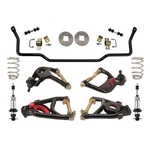 1955-57 Fits Chevy Tubular Control Arms, Coilovers And Sway Bar Kit. Fixed Price $1443.99.