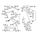 For Lincoln Navigator 2007-2026 W713339S439 Lateral Arm Bolt. Fixed Price $21.34.