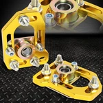 79-89 Ford Mustang Front Adjustable +/-3.0 Camber +/-2.0 Caster Plates Gold. Fixed Price $57.88.