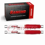 2 Pc Rancho RS5000X Front Outer Shock Absorbers For 1987 Gmc V1500 Spring Lk. Fixed Price $173.31.