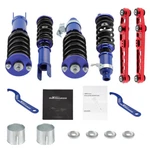 Maxpeedingrods Coilovers + Rear Lower Control Arm Kit For Honda Civic 92-95 Eg. Fixed Price $266.00.