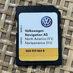 Vw Volkswagen Navigation Sd Card 3G0-919-866-B V1 Oem 3G0919B. Fixed Price $34.99.