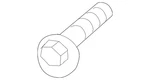Genuine Land-rover Lateral Arm Adjust Bolt 603123519. Fixed Price $17.61.
