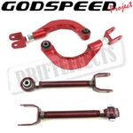 Godspeed Adjustable 4-PIECE Rear Camber + Toe Arm Kit For Toyota Prius 2016-24. Fixed Price $323.00.