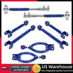 Adjustable Front Tension Rod Rear Camber Toe Traction Arms For Nissan 240SX S13. Fixed Price $179.99.