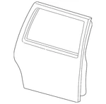 Genuine Ford Door Shell 5F2Z-1724623-AA. Fixed Price $490.04.