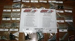 70 71 72 Mopar Dodge Dart 2-DR H/t Interior Screw Kit 106PCS.. Fixed Price $30.99.