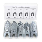 144 Pcs Alignment Shims, Metal Kit, Adjustable Spacers, Camber Caster Sh.... Fixed Price $34.15.