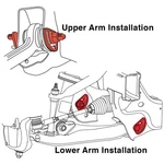 Spc Performance 86375 Alignment Caster / Camber Kit Front Upper. Fixed Price $49.02.