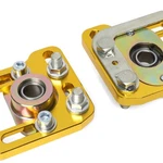 79-89 Ford Mustang Front Aluminum Adjustable Camber/caster Plates Kit Gold. Fixed Price $62.09.