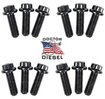 12PT Up Pipe Bolts Set For 2001-2016 6.6L Lby Lly Lbz Lmm Lml Duramax Diesel. Fixed Price $39.95.
