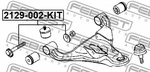 Febest 2011-2020 Ford Ranger Camber Adjusting Eccentric Bolt 2129-002-KIT. Fixed Price $49.00.