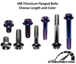STR8UPREVVING M8 Titanium Hex Flange Bolts 12 60MM Grade 5 Screws Lightweight. Fixed Price $7.45.