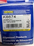 Moog K8674 Front Alignment Caster/ Camber Kit Nos. Fixed Price $19.99.