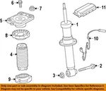 Bmw Oem 07-26 640I Xdrive Gran Turismo Struts Components-strut Bolt 07129908011. Fixed Price $7.88.