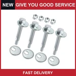 Pack Of 4 For Mitsubishi Montero 2001-2006 Eccentric Alignment Camber Bolt Kit. Fixed Price $43.89.