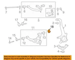 Genuine Toyota Oem 4819804050 Suspension Camber Adjust 2010-23 4RUNNER. Fixed Price $16.99.