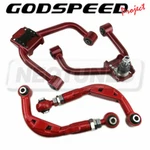 Godspeed Adjustable Front+rear Camber Control Arms Kit Ford Fusion 2006-12. Fixed Price $387.43.