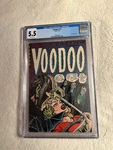 Voodoo #13 Farrell Publications 1954 Cgc 5.5 Pre-code Horror. Fixed Price $620.00.