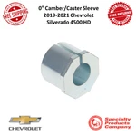 Spc Front 0.00 Degree Camber/caster Sleeve Fits 19-21 Silverado 4500 Hd #23239. Fixed Price $43.96.
