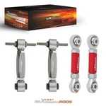 4PCS Rear Adjustable Upper Camber Toe Control Arms Kit For Honda Crx 1988-1991. Fixed Price $109.40.