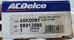 Acdelco 45K0091 Bolt Camber Kits 88913996, 89048921 Set Of. Fixed Price $50.00.