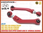 Godspeed Adjustable Rear Upper Camber Arms W/spherical Bearings For Hyundai/kia. Fixed Price $170.00.