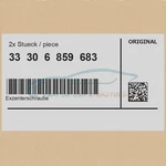 2X Genuine Bmw 33306859683 - Eccentric Bolt. Fixed Price $88.19.
