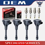 UF549 For Nissan Altima Sentra Rogue Versa Spark Plugs And Ignition Coil Packs. Fixed Price $45.88.