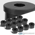 Fit 79-04 Ford Mustang Black Spec-d Rear Control Arms Polyurethane Bushings 12PC. Fixed Price $26.95.