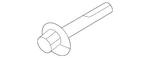 Genuine Nissan Lower Control Arm Adjust Bolt 55226-6RA0A. Fixed Price $9.68.