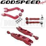 Godspeed Adjustable Rear Lower Control Arm+trailing+toe Kit Forester 2014-18. Fixed Price $527.00.