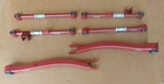 Truhart Rear Adjustable Trailing & Lateral Arms For 97-07 Subaru Impreza Wrx. Fixed Price $465.00.