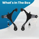 Front Lower Control Arms Ball Joints For 2001 2002-2005 Honda Civic Sedan Coupe. Fixed Price $58.65.