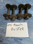 1967-76 Mopar A-body 1971 Plymouth Duster Uppercontrol Arm Bolts !!!!!!!!!!!!!!. Fixed Price $76.00.