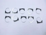 10 Pack Legend Plate 30MM Panel Mounting Size Half Round 1-3/4"HT 1-5/8" W. Fixed Price $105.99.
