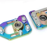 79-89 Ford Mustang Front Aluminum Adjustable Camber/caster Plates Neo Chrome. Fixed Price $65.54.