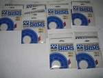 Lot Of 14 New Moog K996-1/2/3/4/5/6 Rear Alignment Shim Burgundy. Fixed Price $69.88.