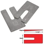 Spc Performance Al Shims 3X6 0.5 DEG.(6). Fixed Price $47.42.