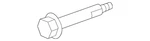 Genuine Honda Lateral Arm Adjust Bolt 90179-TZ5-A00. Fixed Price $31.34.